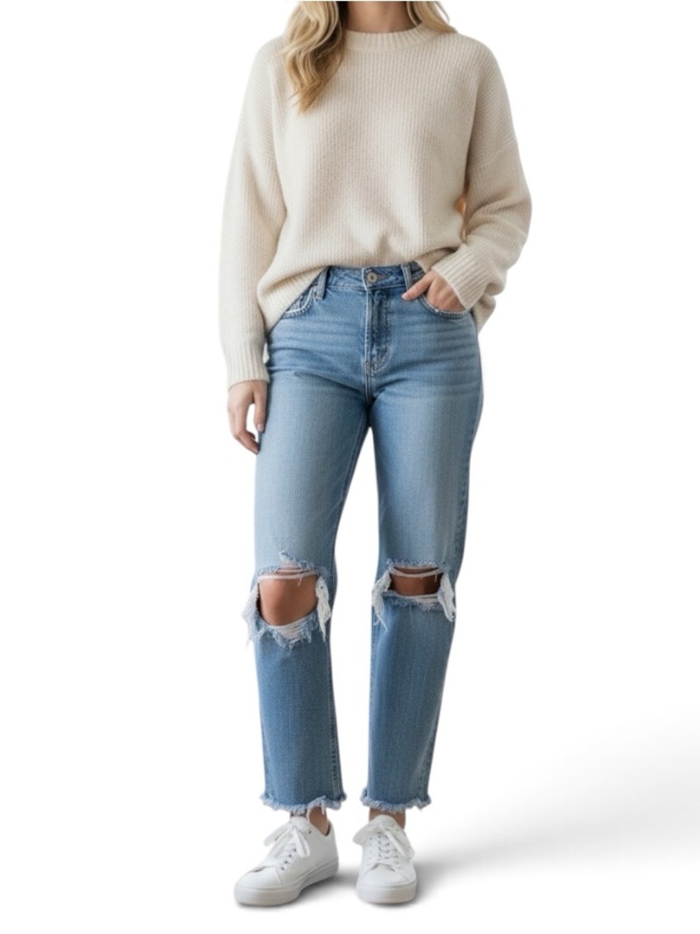 **NWT** Free People Distressed Jeans
